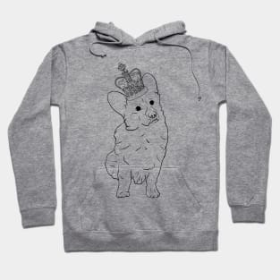 Regal Corgi Hoodie